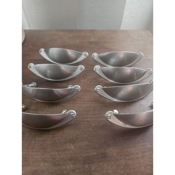 Discounted 6 Amerock Cup Cabinet Drawer Pulls 2-1/2 Inch - Picture 1 of 6